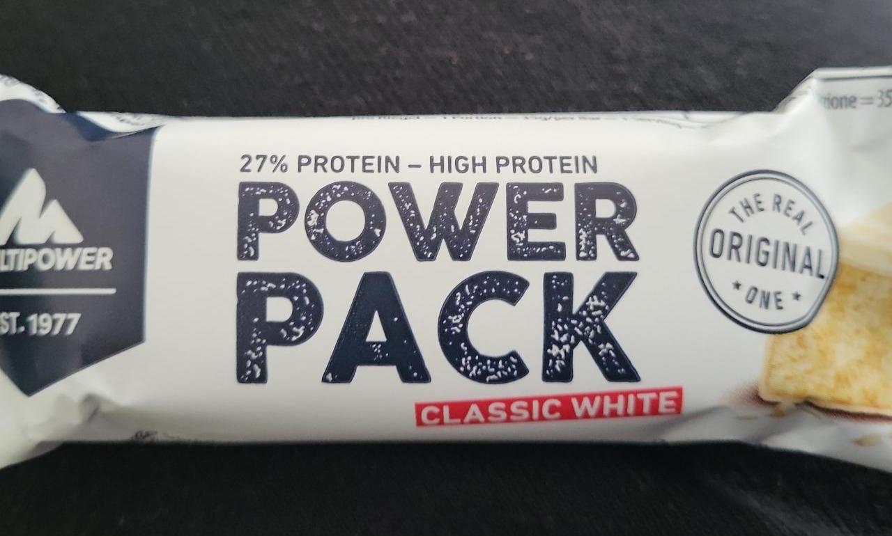 Fotografie - Power pack classic white Multipower