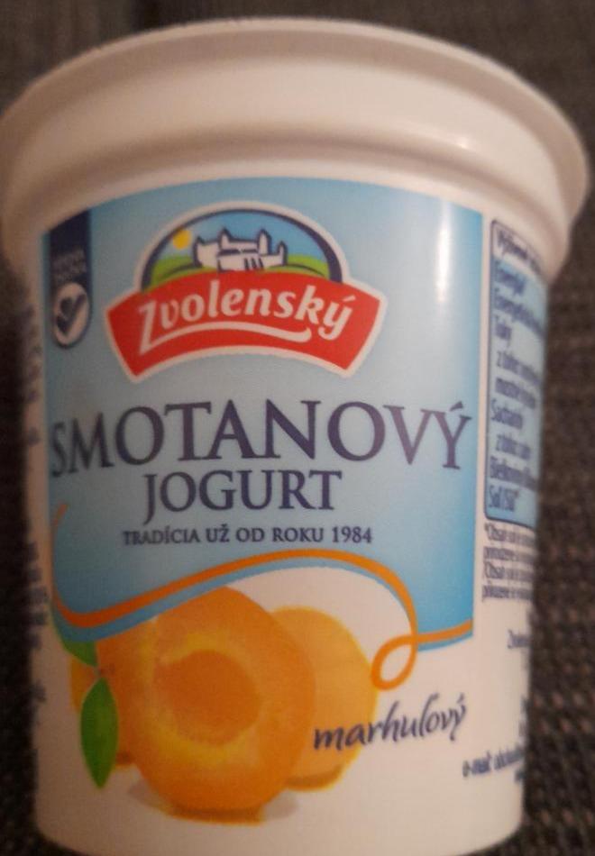 Fotografie - Zvolenský smotanový jogurt marhuľový