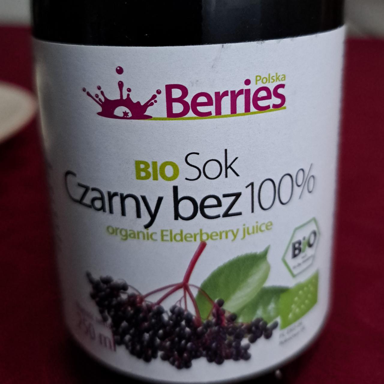 Fotografie - Bio Sok Czarny bez 100% Berries