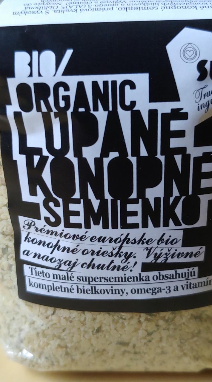 Fotografie - Sum BIO/ORGANIC Lúpané konopné semienko