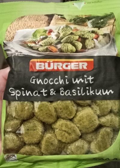 Fotografie - Gnocchi mit Spinat & Basilikum Bürger