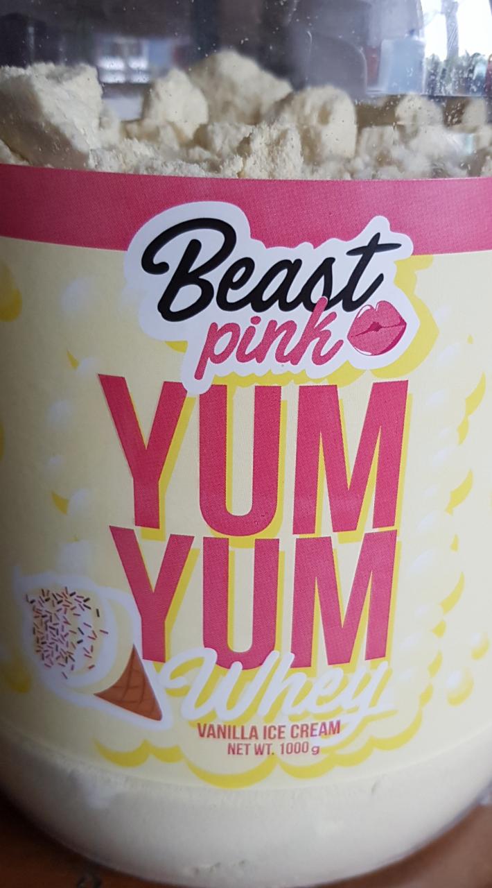 Fotografie - yum yum Beast pink Vanilla ice crema