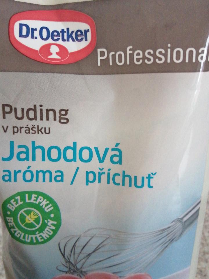 Fotografie - Dr. Oetker Original puding jahodový