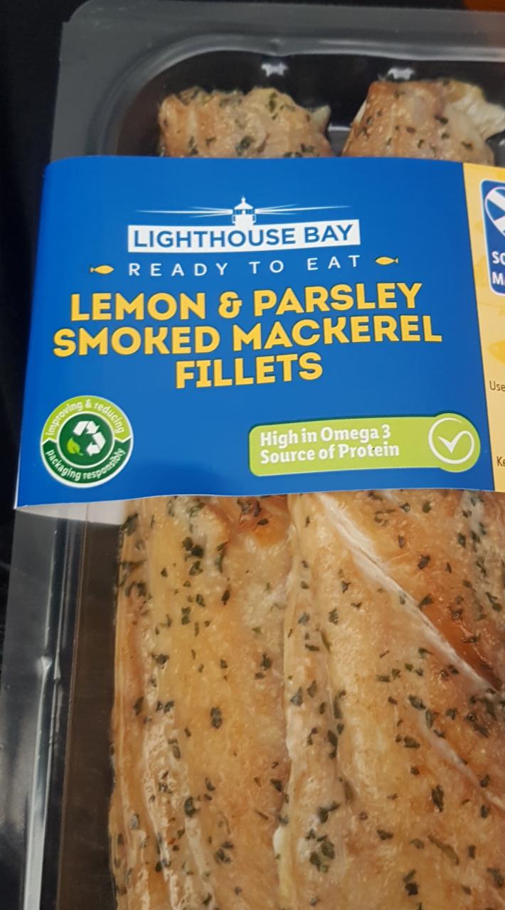 Fotografie - Lemon & Parsley Smoked Mackerel Fillets Lighthouse Bay