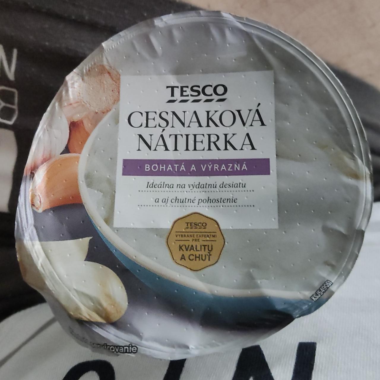 Fotografie - Cesnaková nátierka Tesco