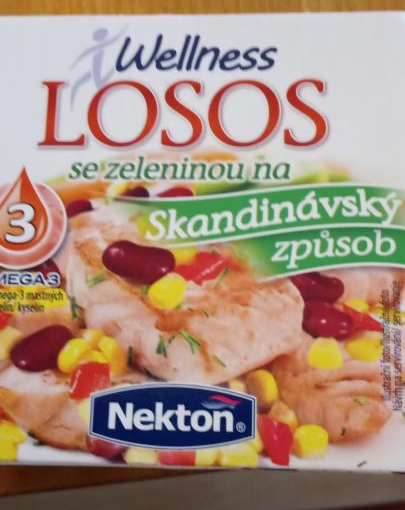 Fotografie - Losos so zeleninou Škandinávsky Wellness