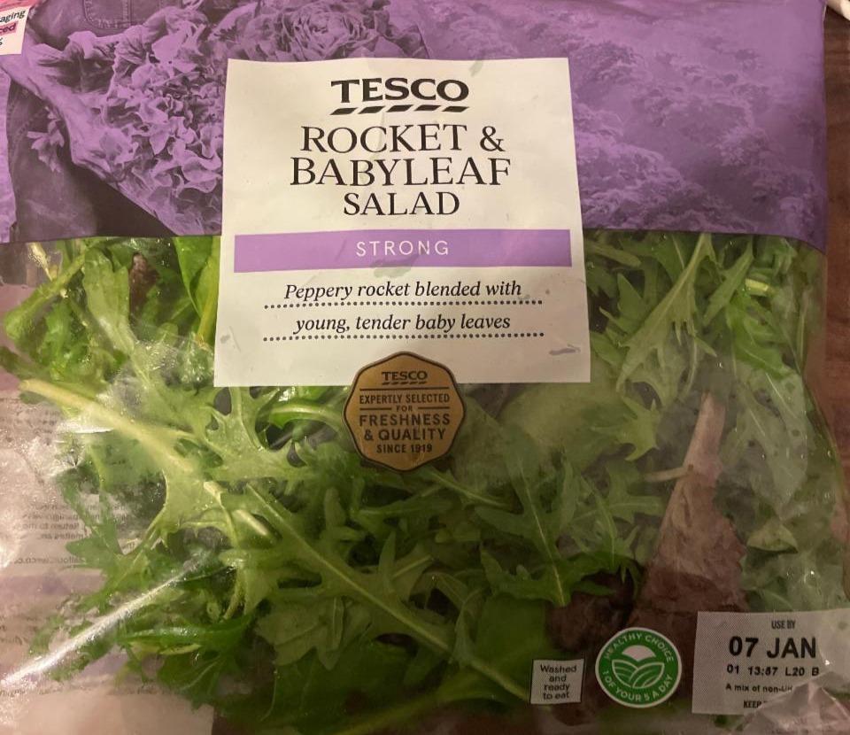 Fotografie - Rocket & Babyleaf Salad Tesco