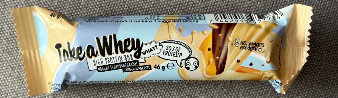 Fotografie - High Protein Bar Take a Whey