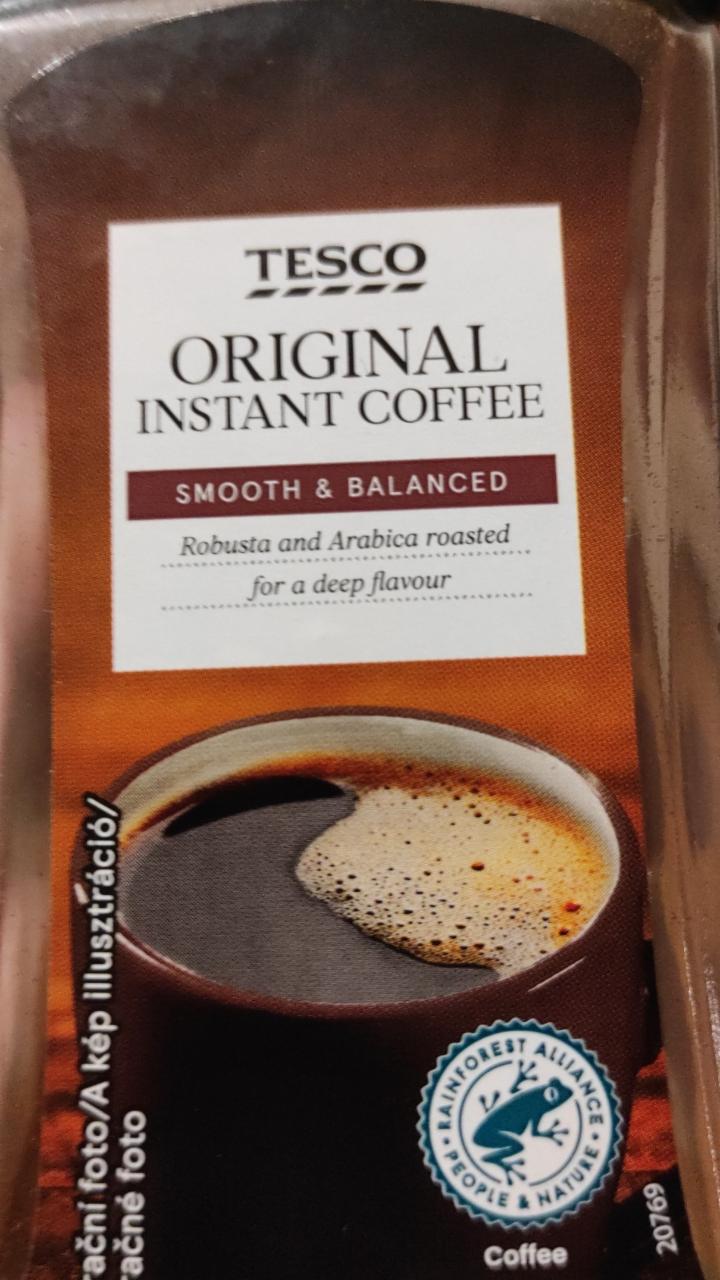 Fotografie - Tesco original instant coffee 