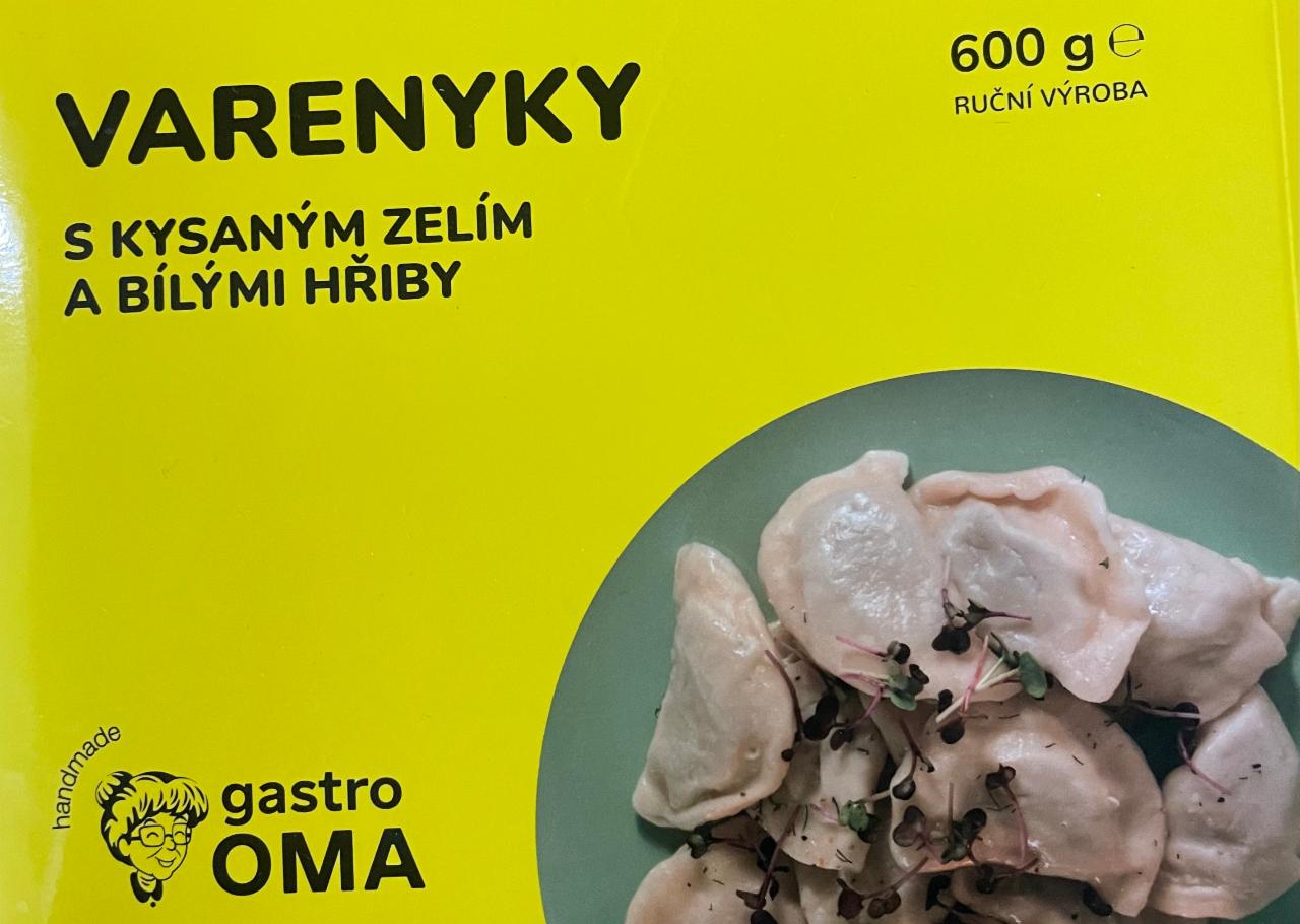 Fotografie - Varenyky s kysaným zelím a bílými hřiby Gastro Oma