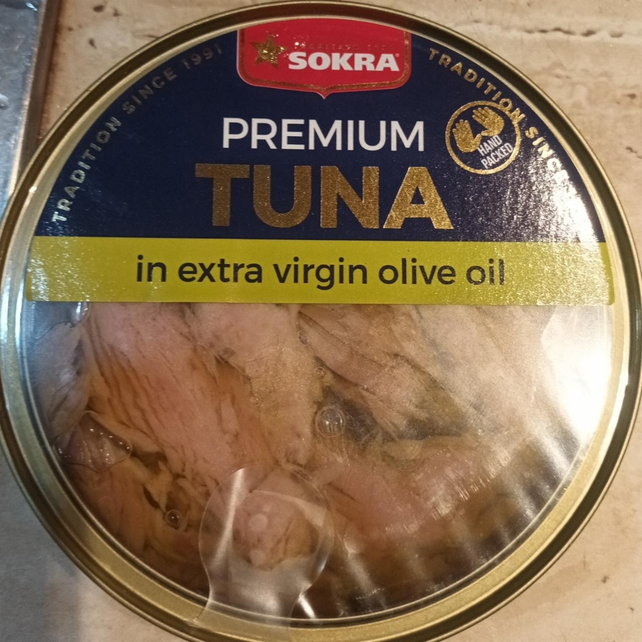 Fotografie - Premium Tuna in extra virgin olive oil Sokra