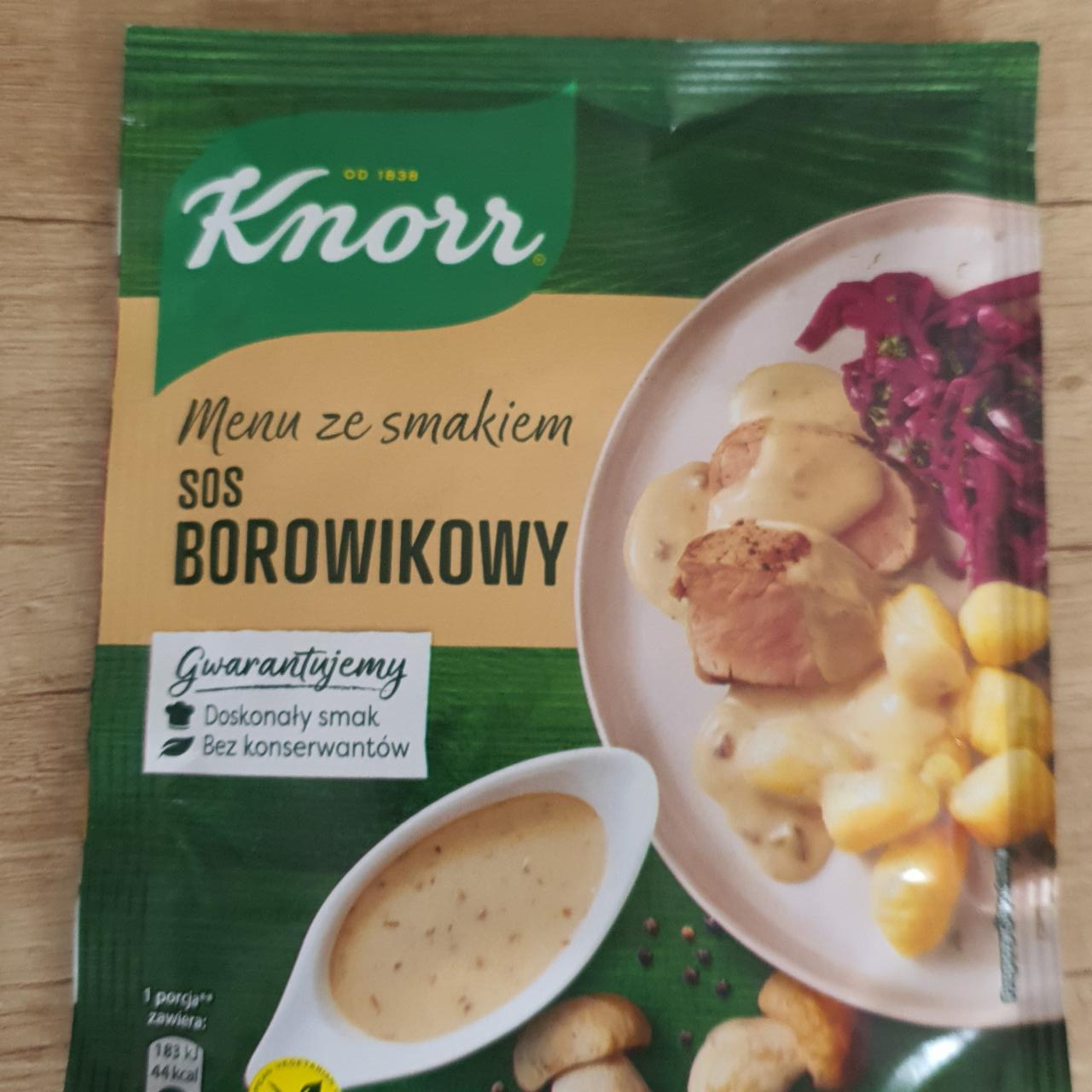 Fotografie - Menu ze smakiem Sos Borowikowy Knorr