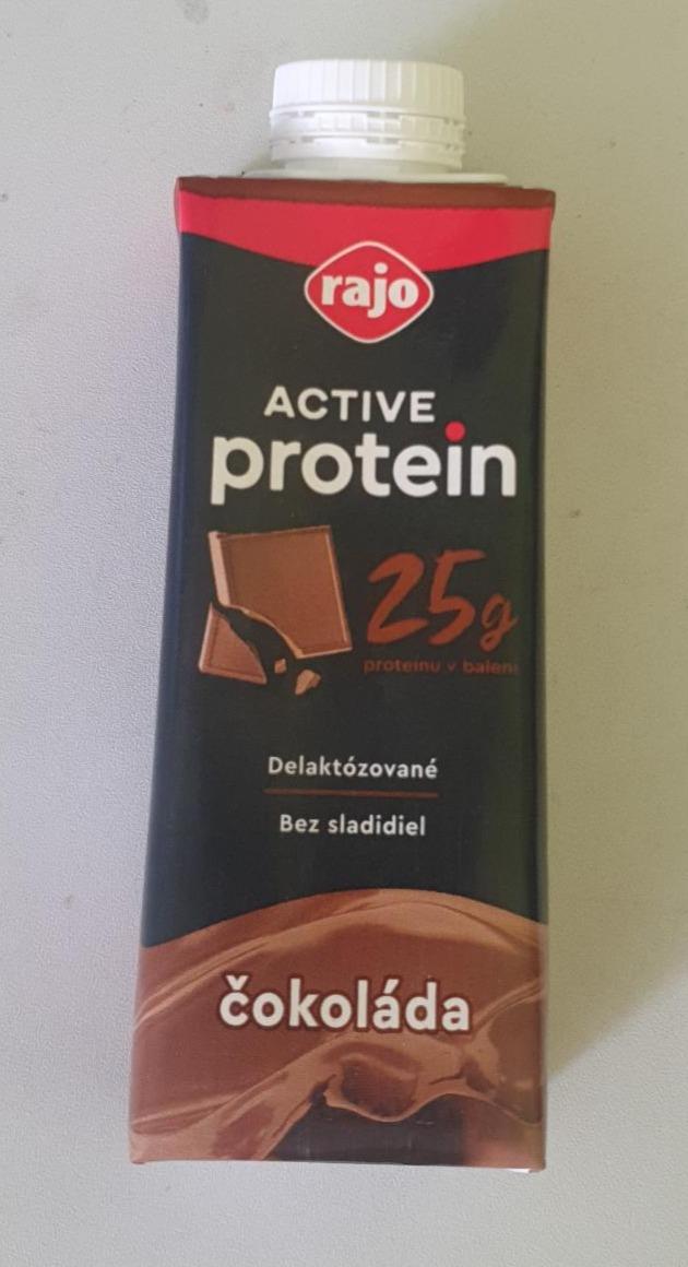 Fotografie - Active protein 25g Delaktózované čokoláda Rajo