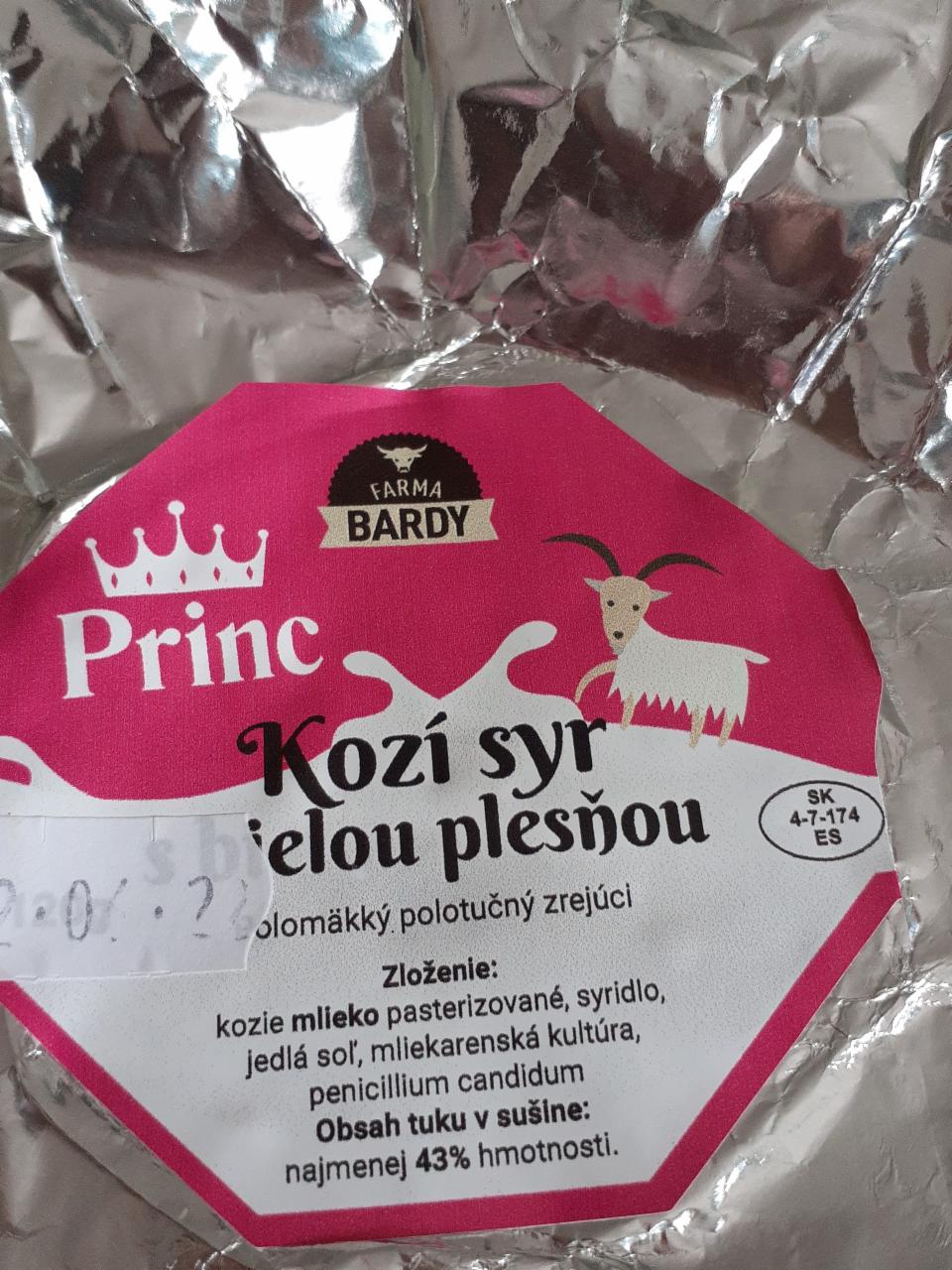 Fotografie - kozi syr s bielou plesnou Princ