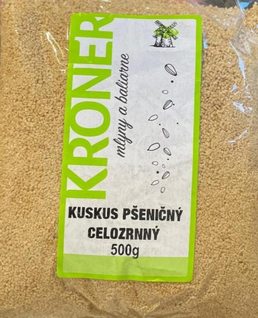 Fotografie - Kuskus pšeničný celozrnný Kroner