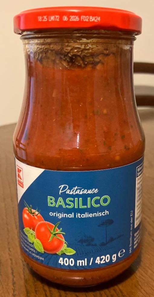 Fotografie - Pastasauce Basilico K-Classic