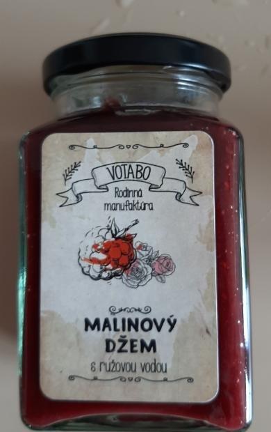 Fotografie - Malinový džem s ružovou vodou Votabo