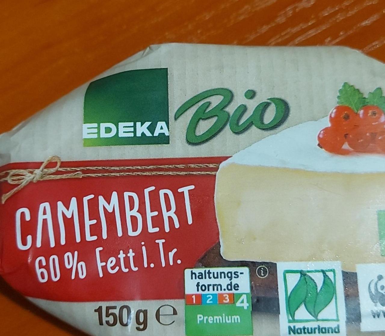 Fotografie - Camembert 60% Fett Edeka Bio