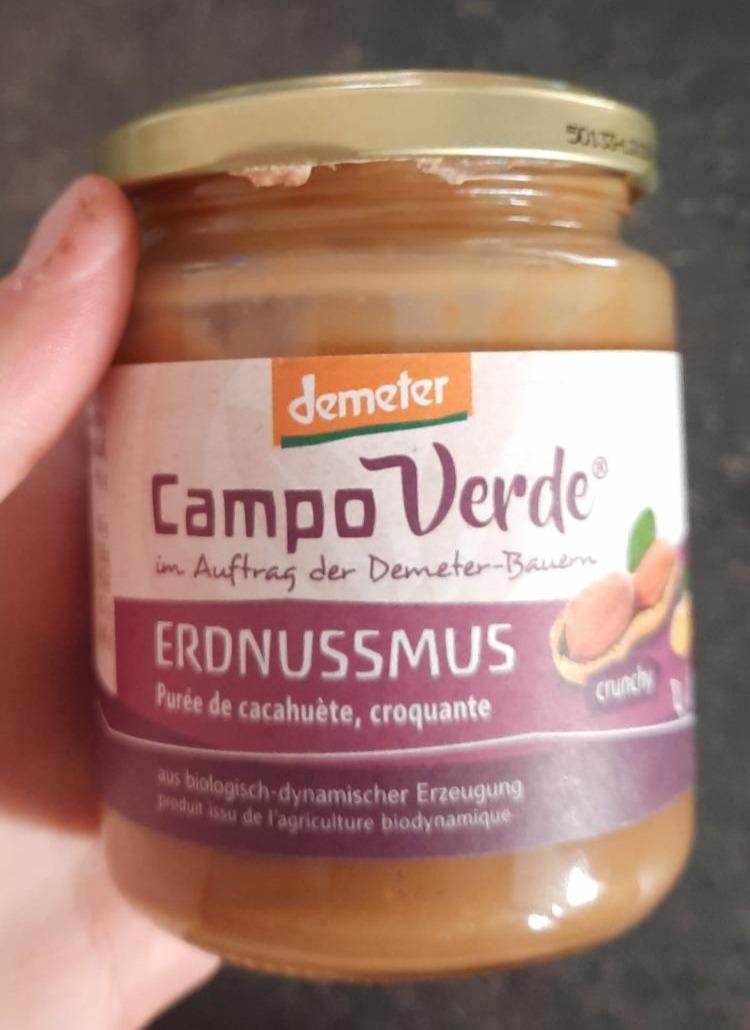 Fotografie - Campo Verde Erdnussmus crunchy Demeter