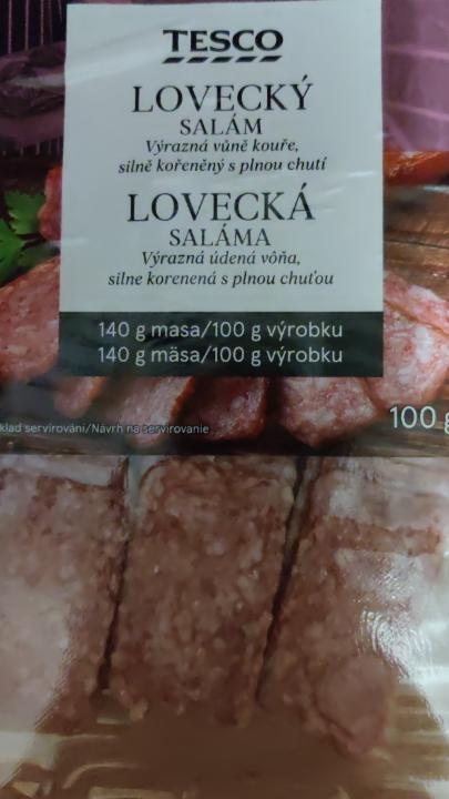 Fotografie - Tesco Lovecká saláma