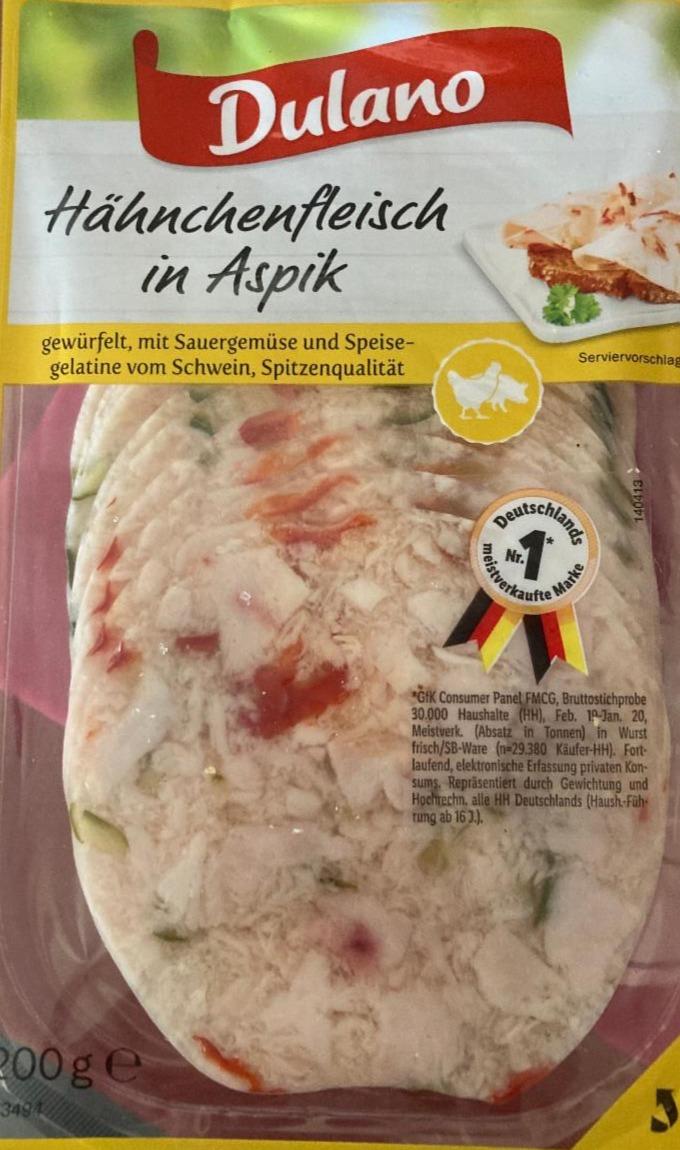 Fotografie - Hähnchenfleisch in Aspik
