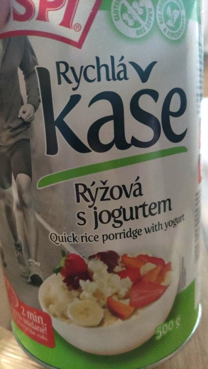 Fotografie - kaša rýchla ryžová s jogurtom Knuspi