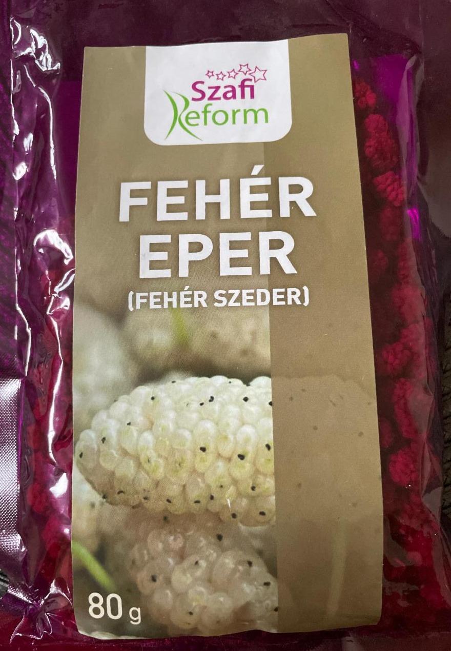 Fotografie - Fehér eper (Fehér szeder) Szafi Reform