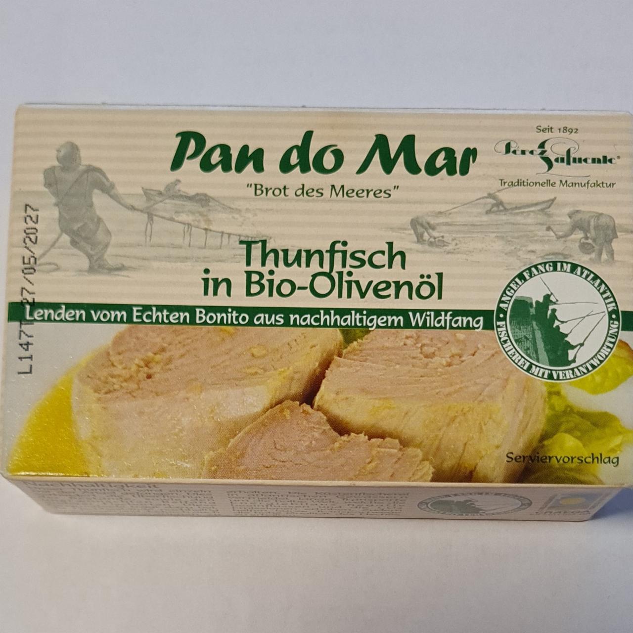 Fotografie - Thunfisch in Bio-Olivenöl Pan do Mar