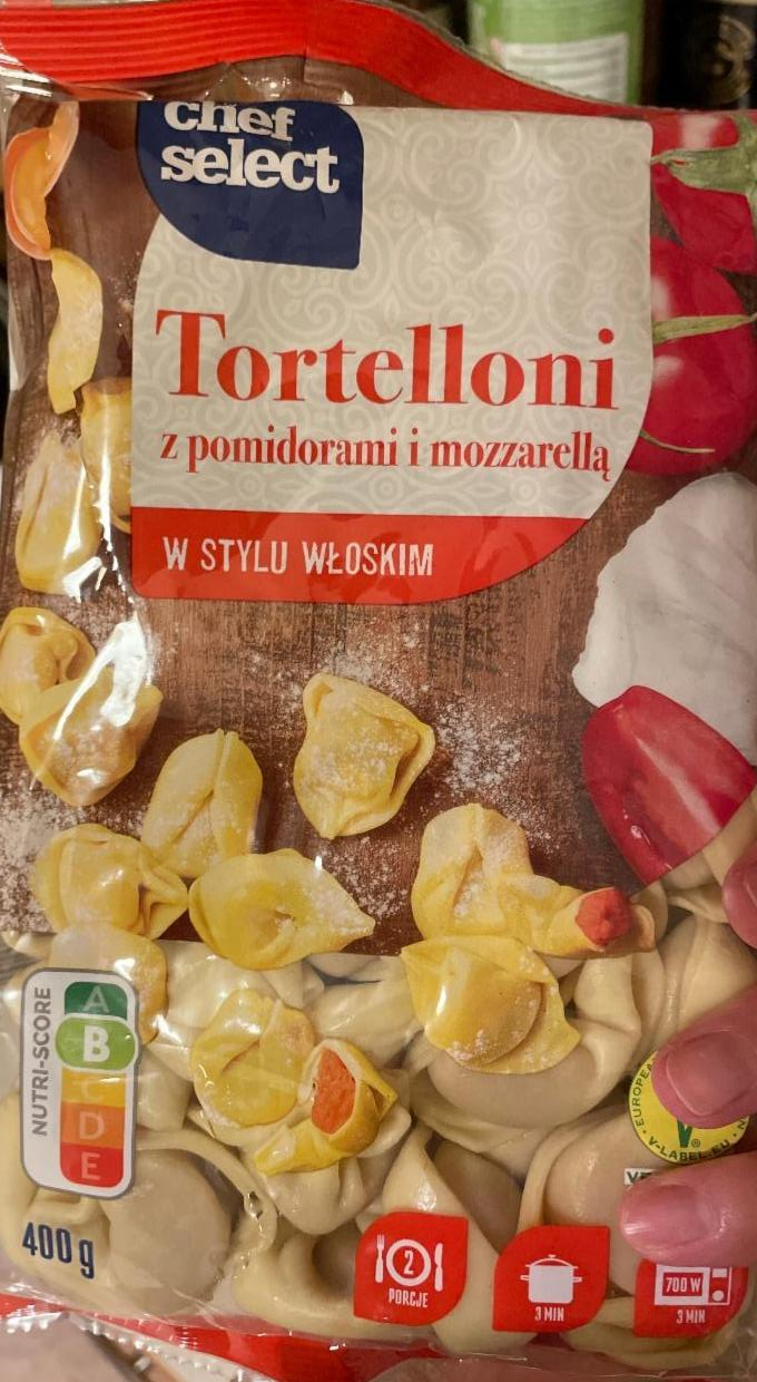 Fotografie - Tortelloni with tomato & mozzarella Chef select