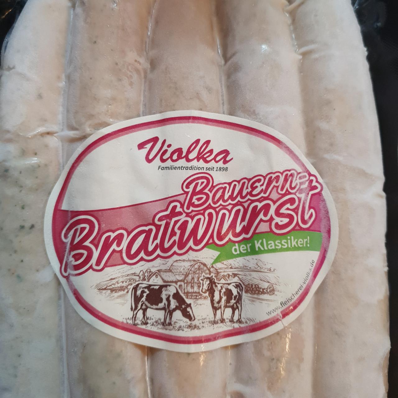 Fotografie - Bauern-Bratwurst Violka