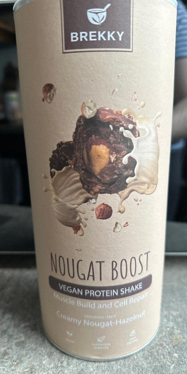 Fotografie - Nougat Boost Vegan Protein Shake Brekky