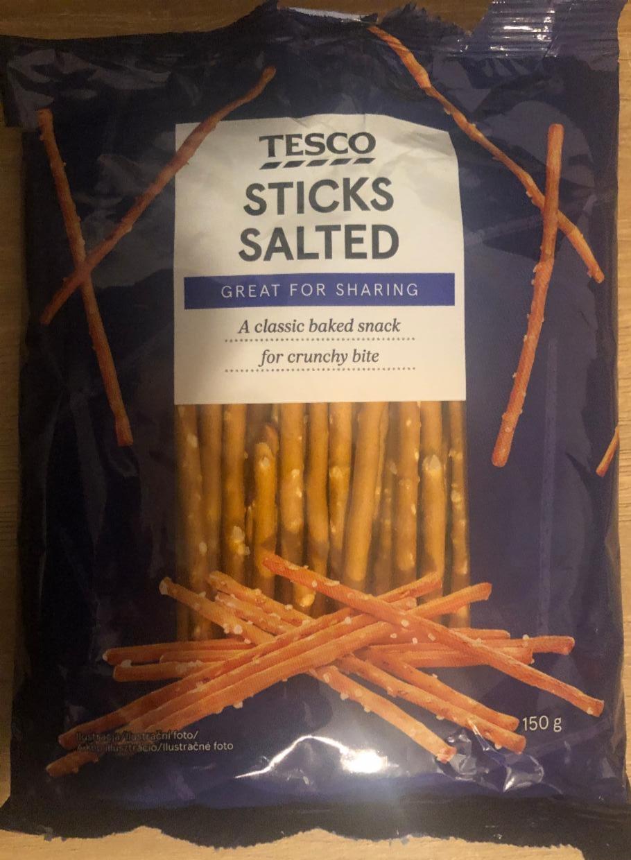 Fotografie - tesco party snack salted sticks