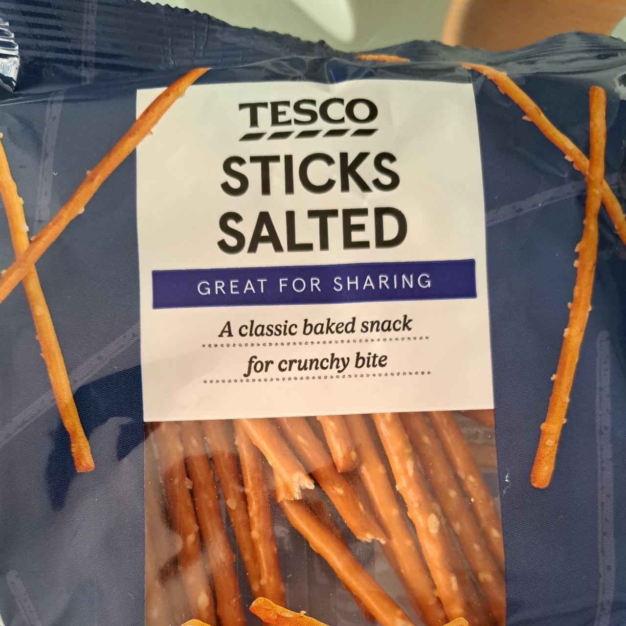 Fotografie - tesco party snack salted sticks