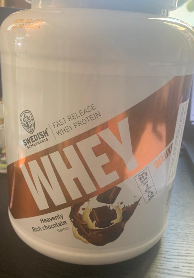 Fotografie - Whey deluxe heavenly rich chocolate