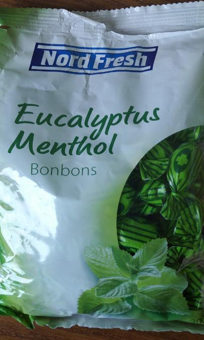 Fotografie - Eucalyptus-Menthol Bonbons - Nord Fresh