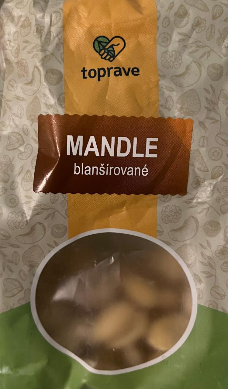 Fotografie - Mandle blanšírované toprave