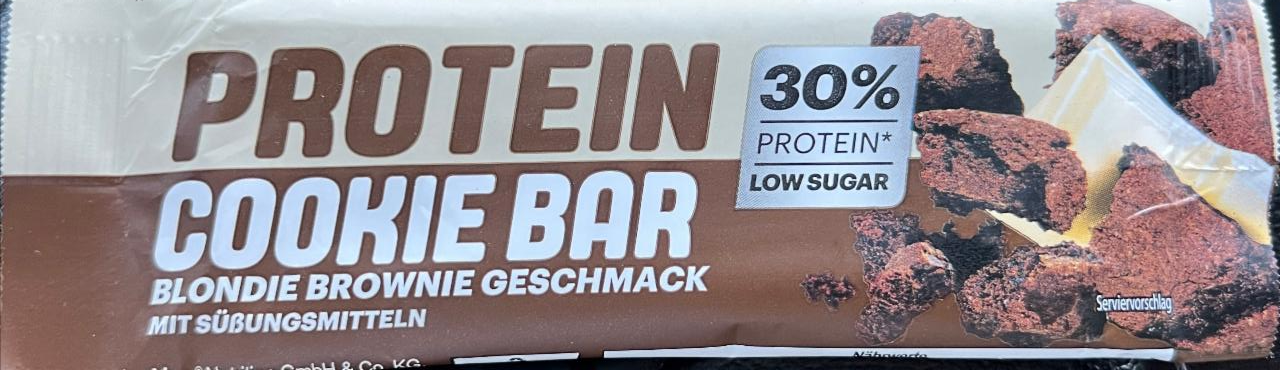 Fotografie - Protein cookie bar blondie brownie geschmack Lidl