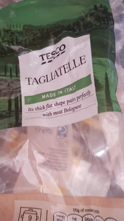 Fotografie - tagliatelle Tesco