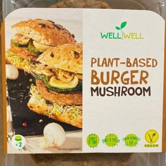 Fotografie - Plant-based Burger Mushroom WellWell