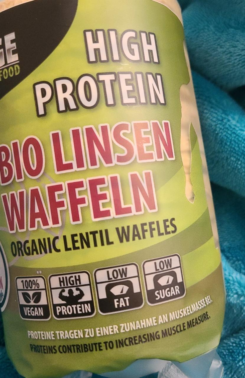 Fotografie - BIO LINSEN WAFFELN