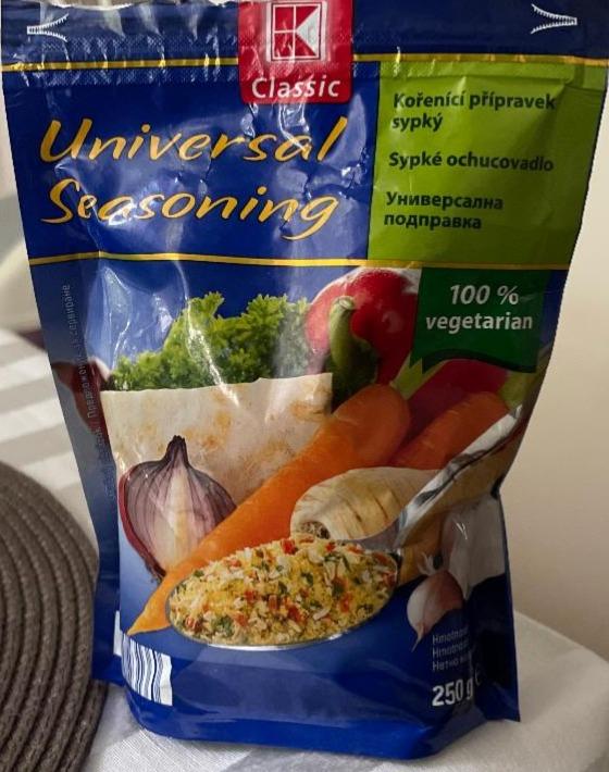 Fotografie - Universal seasoning (kořenící přípravek sypký) 100% vegetarian K-Classic