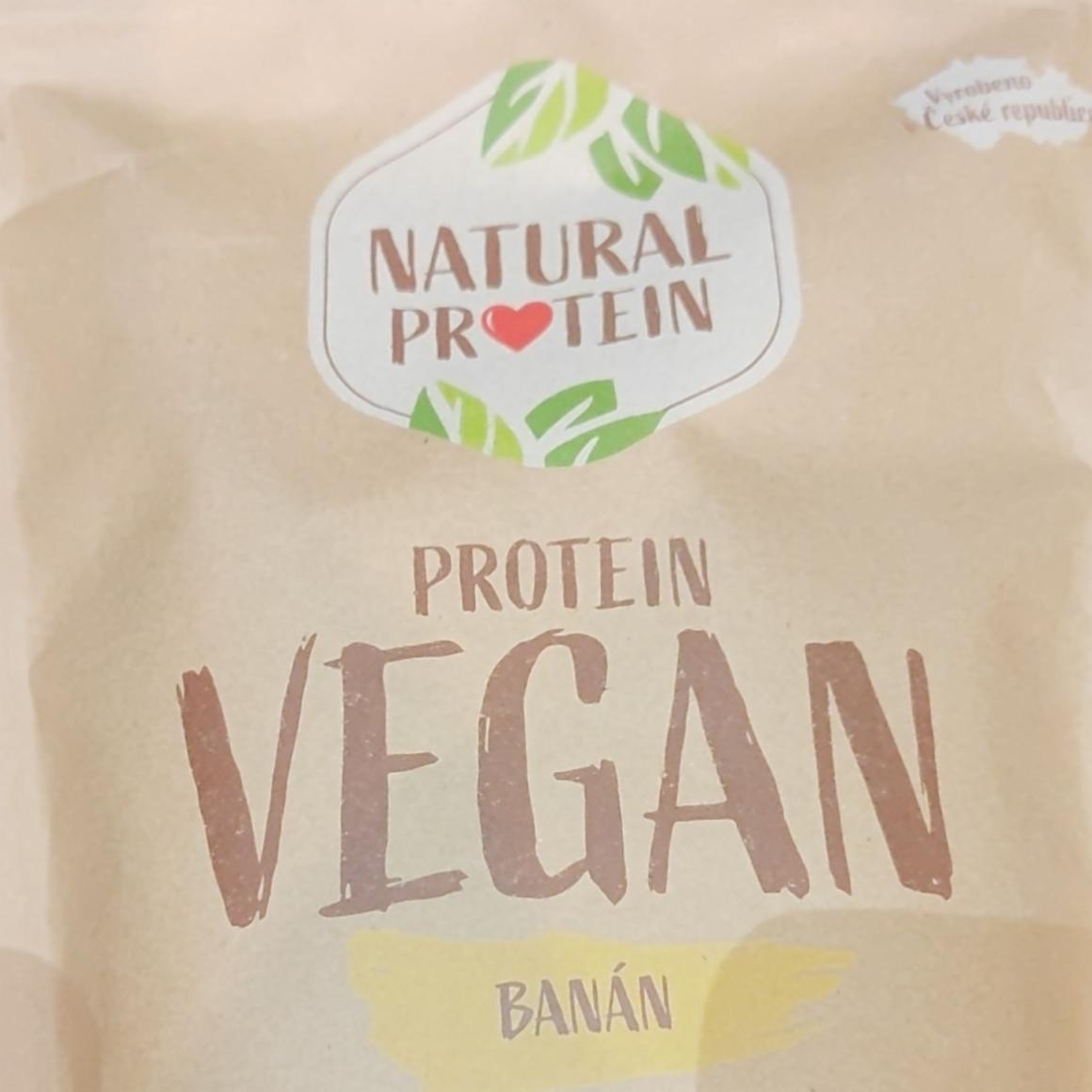 Fotografie - Protein vegan Banán Natural protein