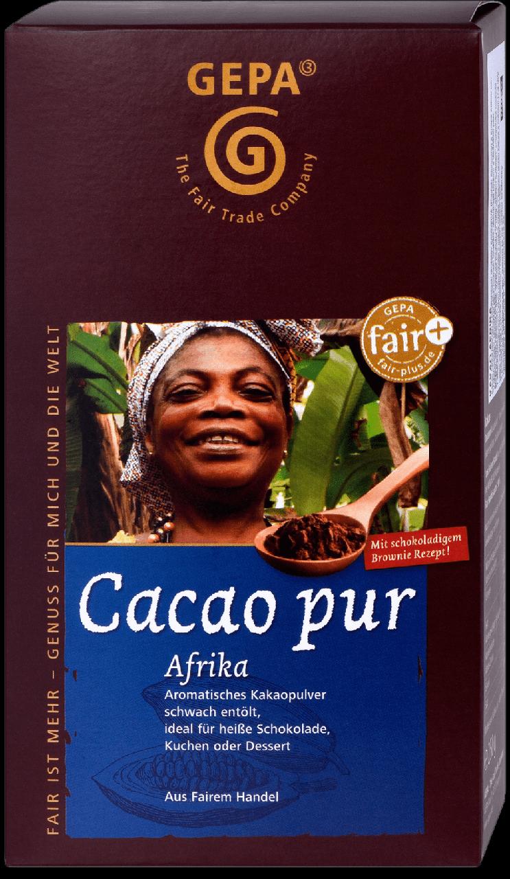 Fotografie - cacao pur Afrika
