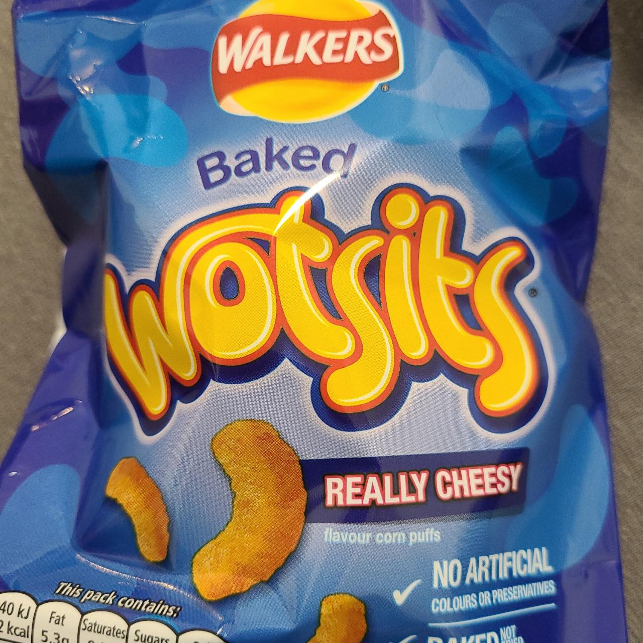 Fotografie - Wotsits Really Cheesy Walkers