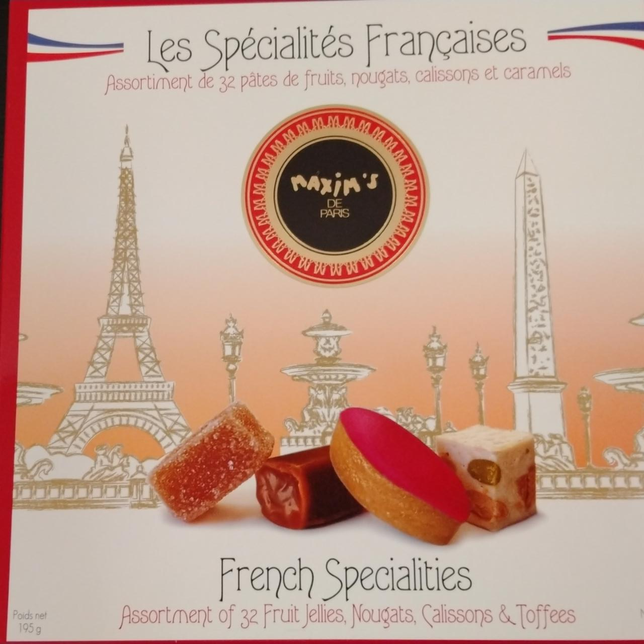 Fotografie - Les Spécialités Franchises French Specialites Maxim´s de Paris