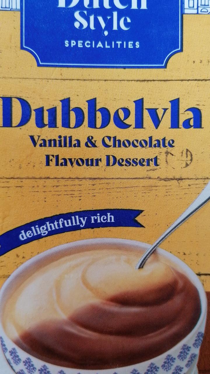 Fotografie - Dubbelvla vanilla & chocolate flavour desert