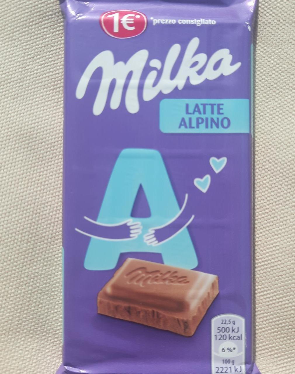 Fotografie - Milka Latte Alpino