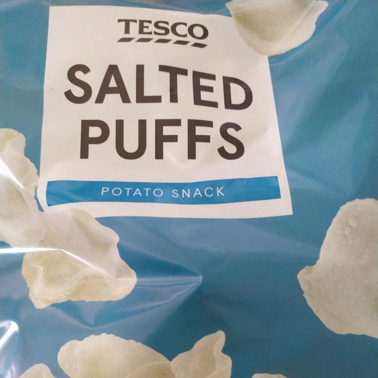 Fotografie - Salted puffs Tesco