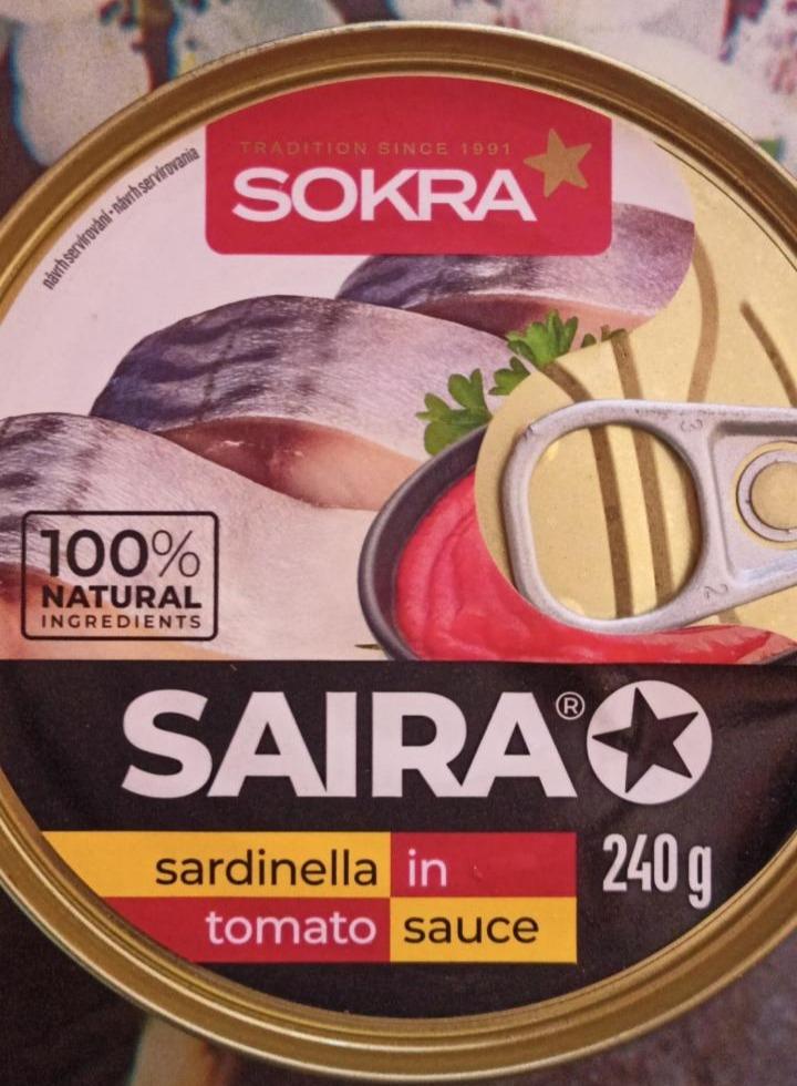 Fotografie - Sardinella in tomato sauce Sokra
