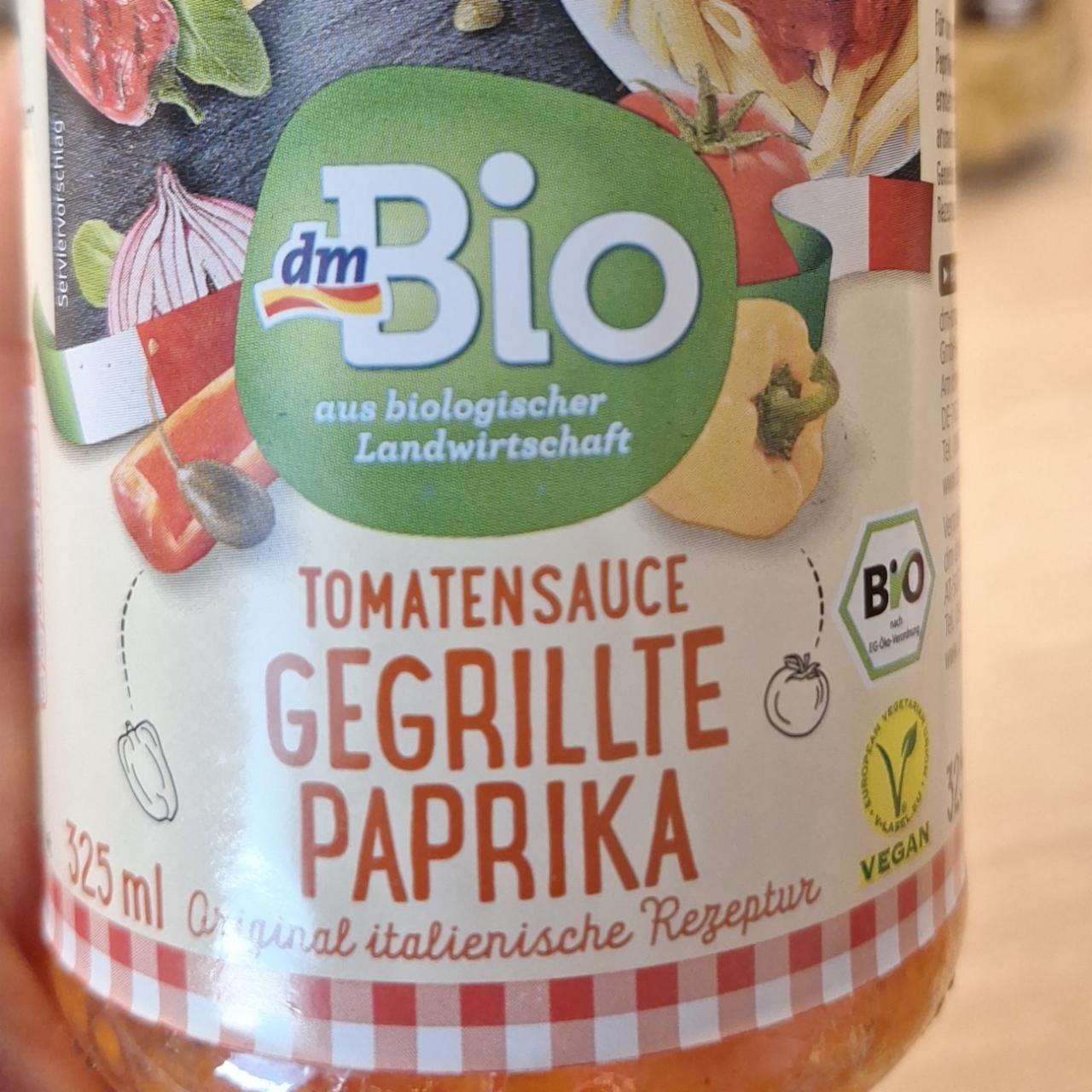 Fotografie - Tomatensauce gegrillte paprika dmBio